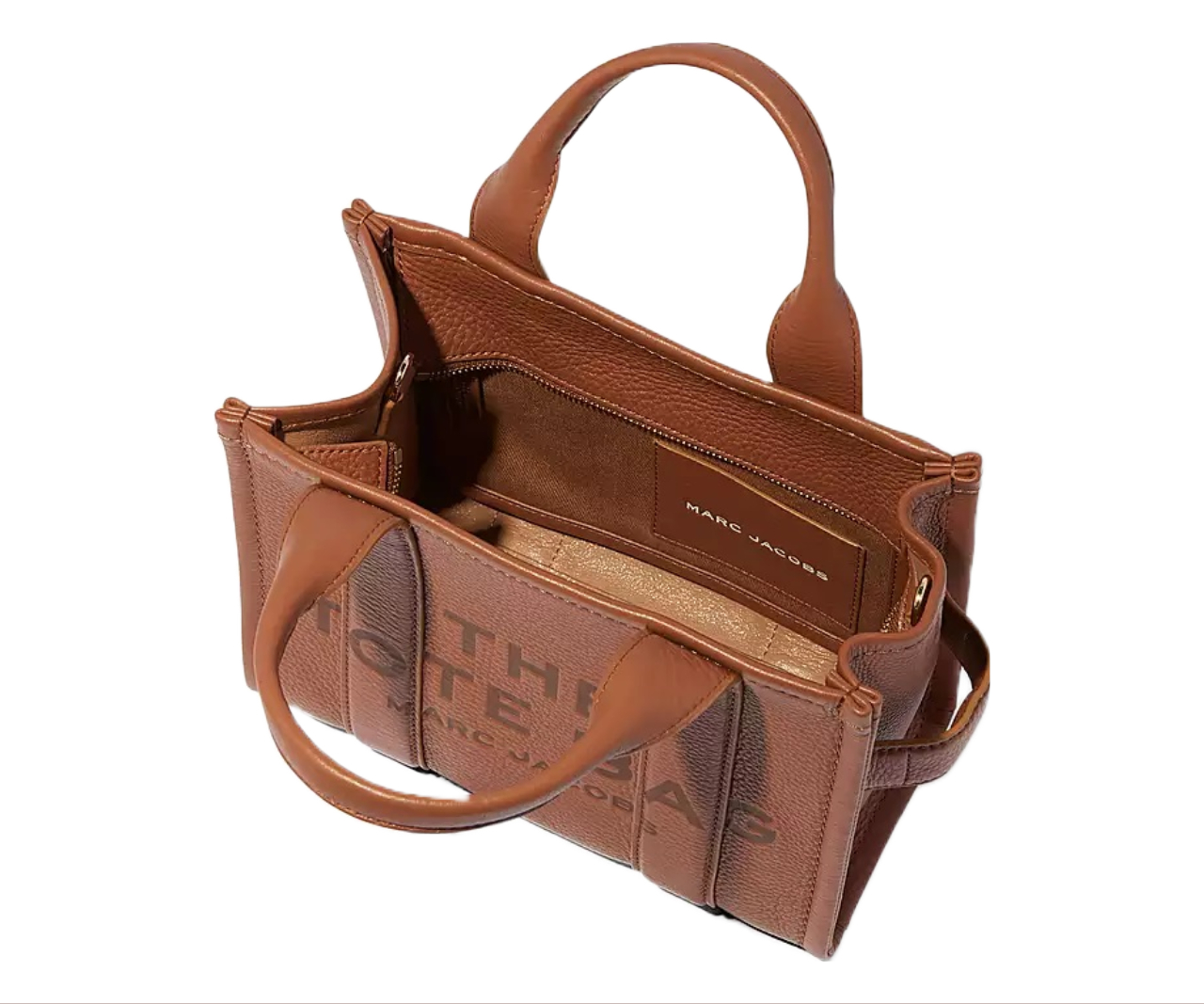Bolsa Marc Jacobs The Leather Small Tote H009L01SP21 212 Café