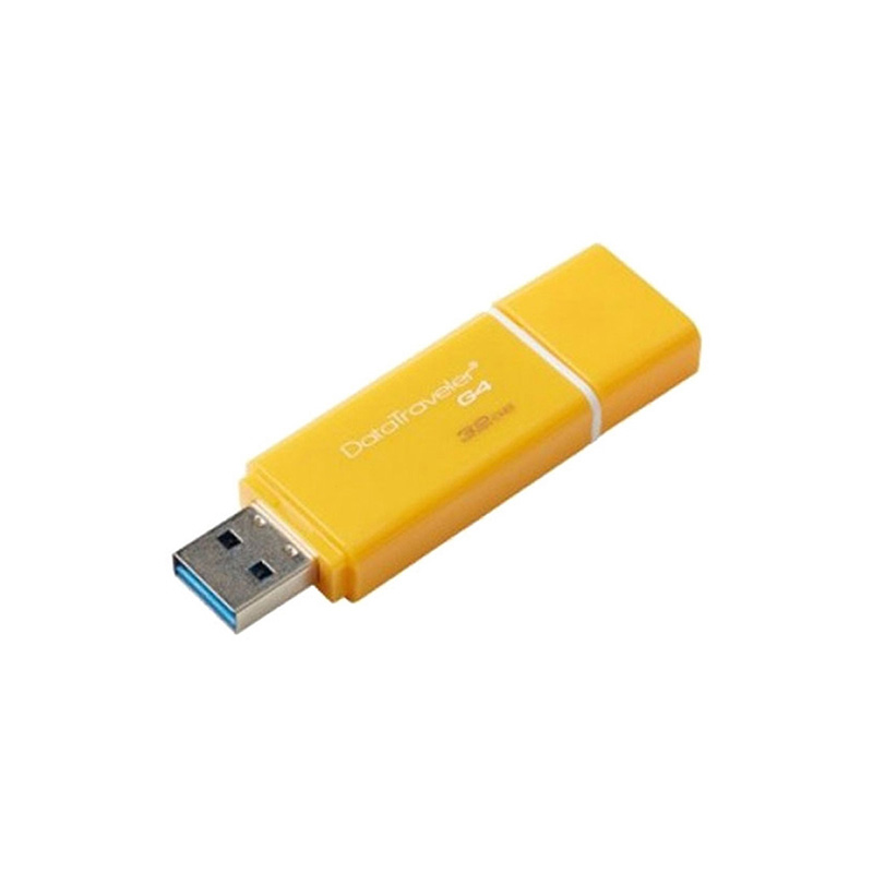 Kingston Memoria USB 3.0, Modelo DTIG4 color Amarillo de 32GB