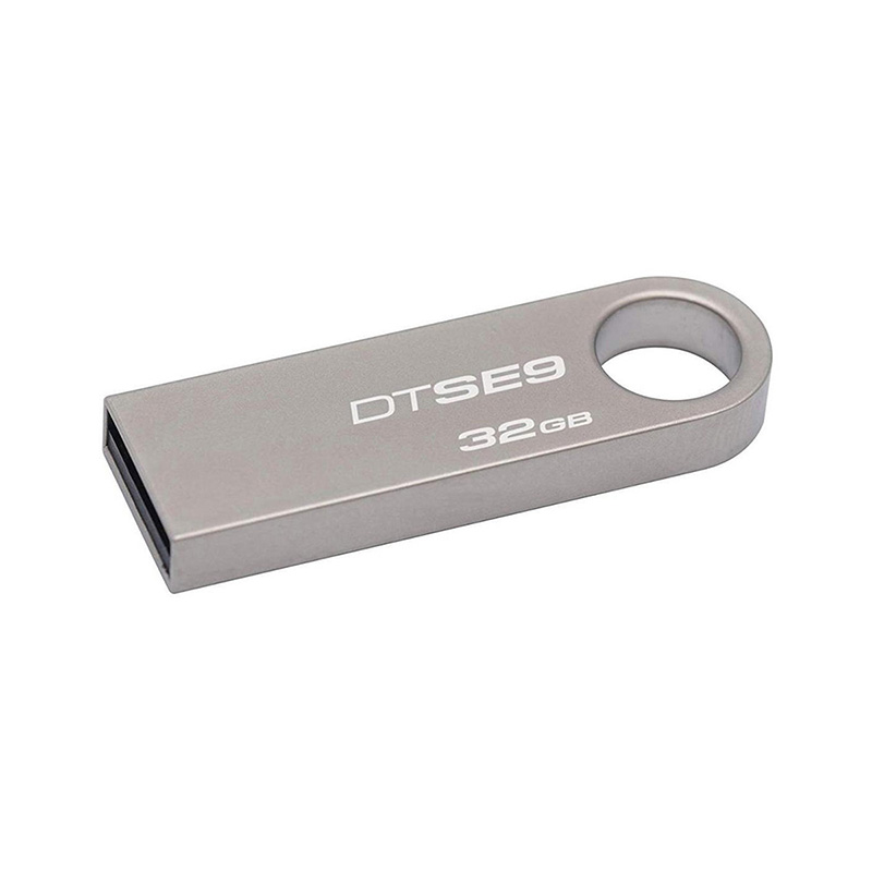 Kingston Memoria USB DataTraveler 2.0, Modelo SE9H, Metalica de 32GB