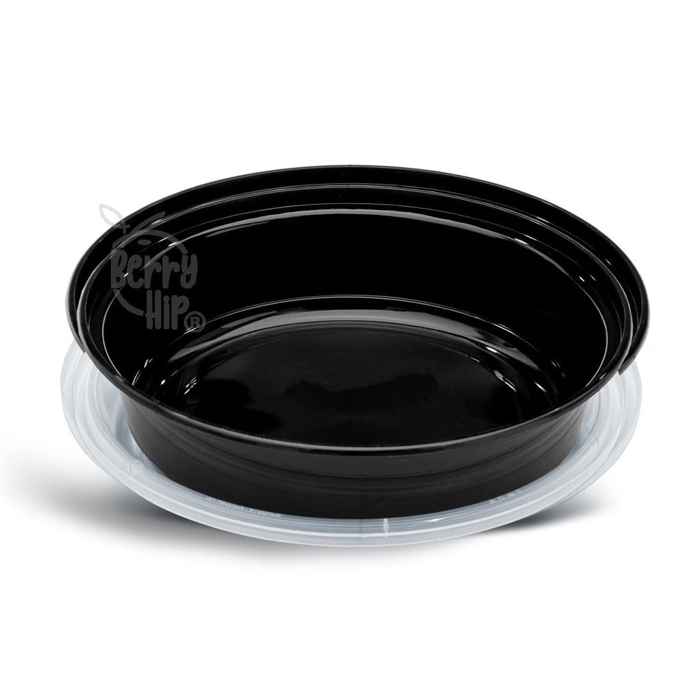 24 Contenedores Reutilizables para Alimentos, tipo Bowl Berry Hip 473 ml (16 oz),