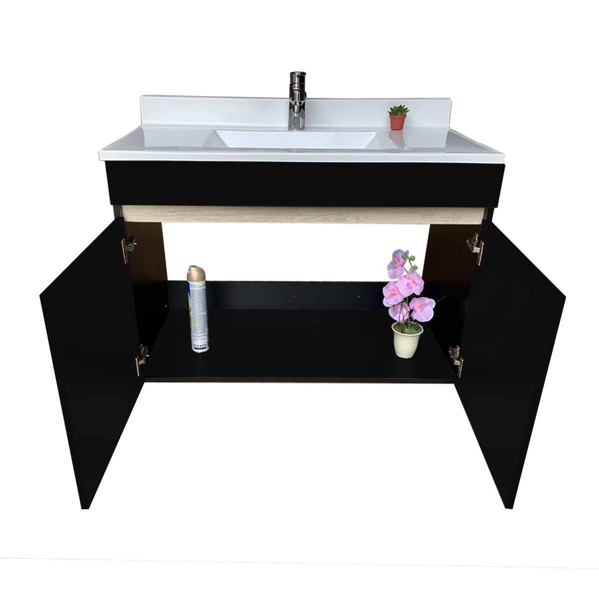 Mueble Gabinete Tocador Para Baño Flotante