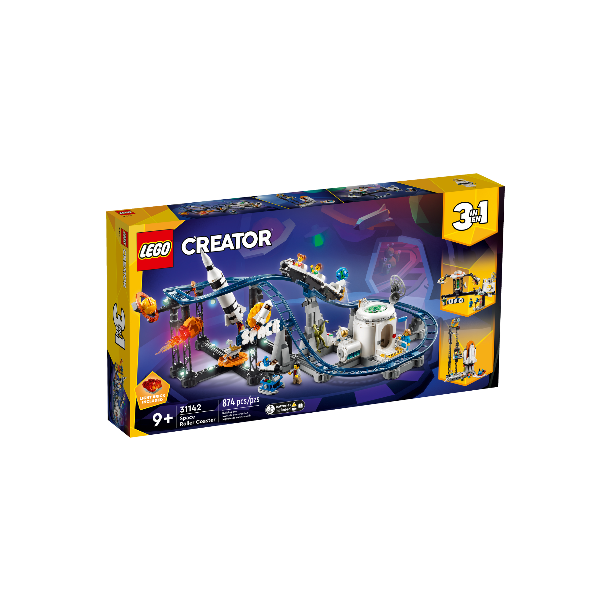 Lego 31142 Montaña Rusa Espacial