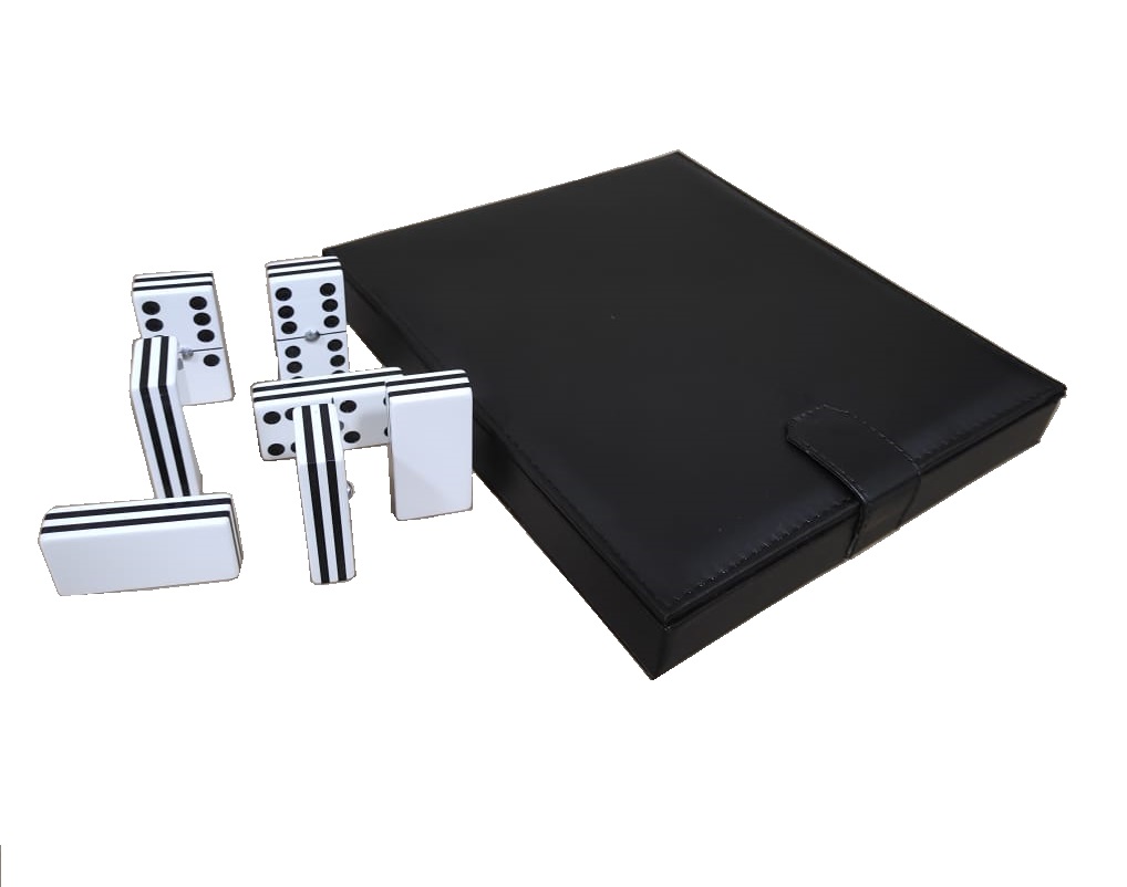 Dominó Cebra Blanco Tamaño Titán (Jumbo)