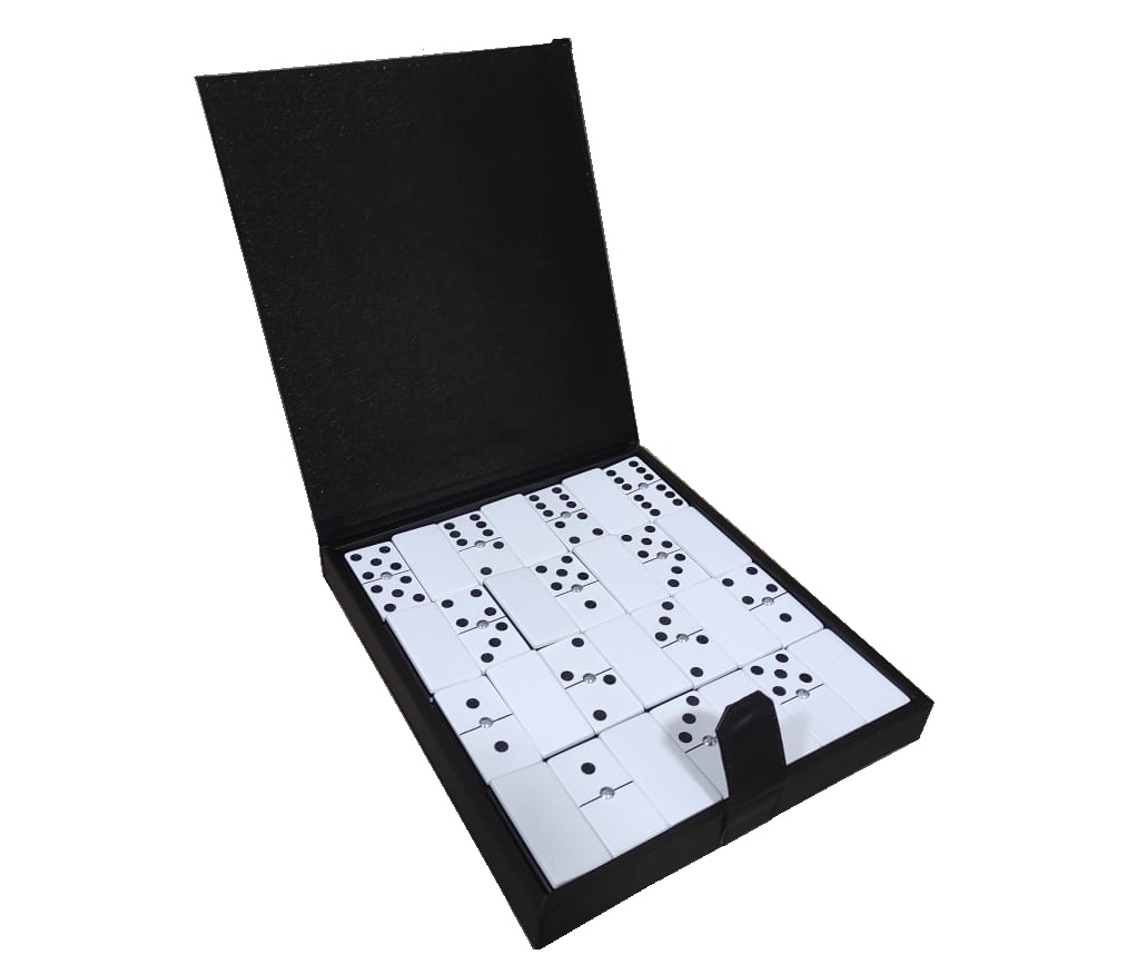 Dominó Cebra Blanco Tamaño Titán (Jumbo)