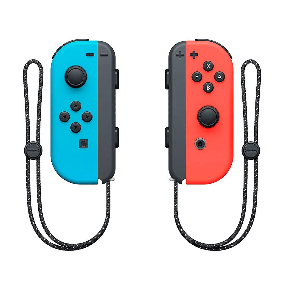Nintendo Switch Oled 64gb Standard Color Rojo Neón, Azul Neón Y Negro.
