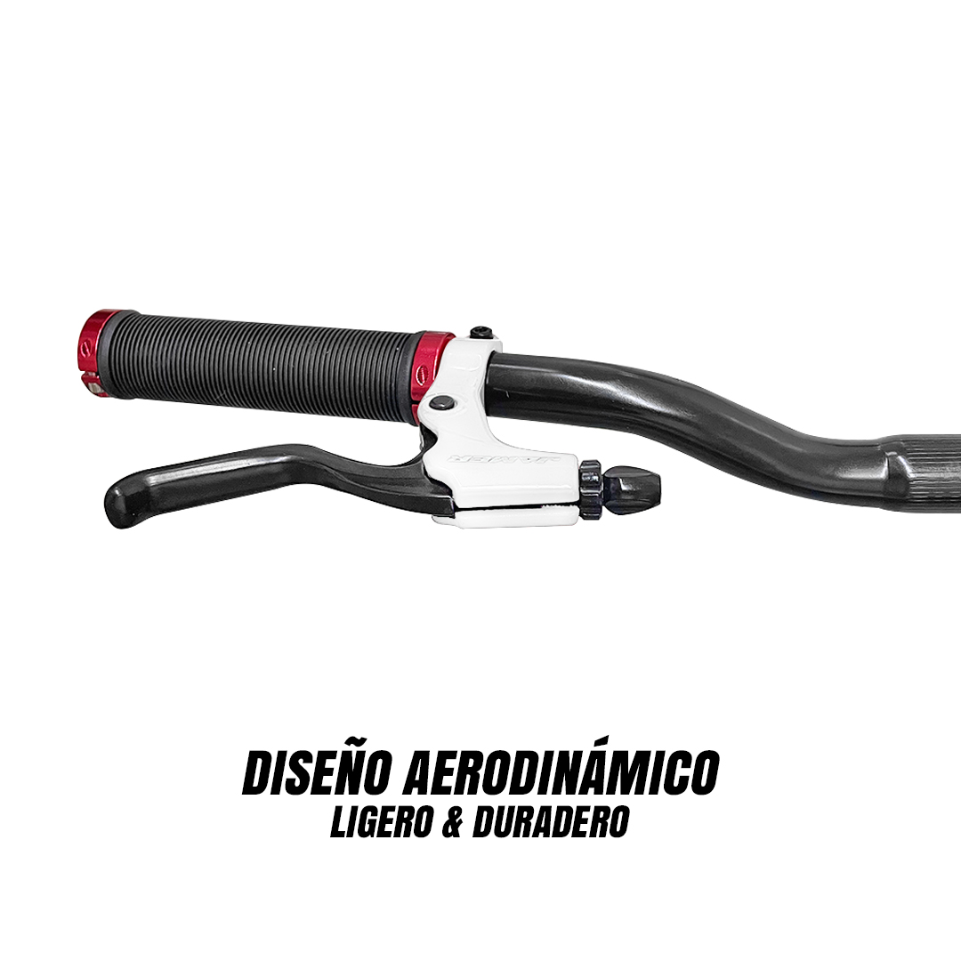 Palanca De Freno MTB Bicicleta Aluminio Blanca