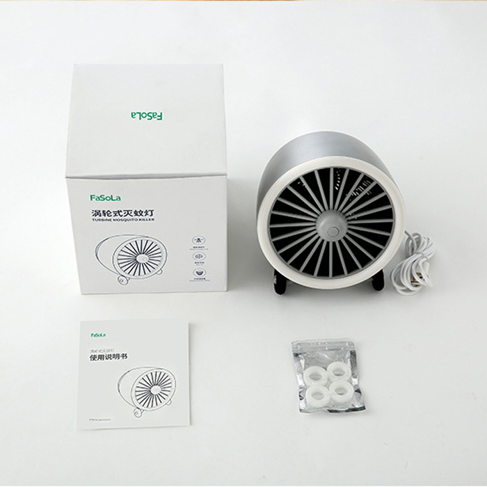 Ventilador Aparato Mata Mosquitos Moscos Luz Uv Fasola