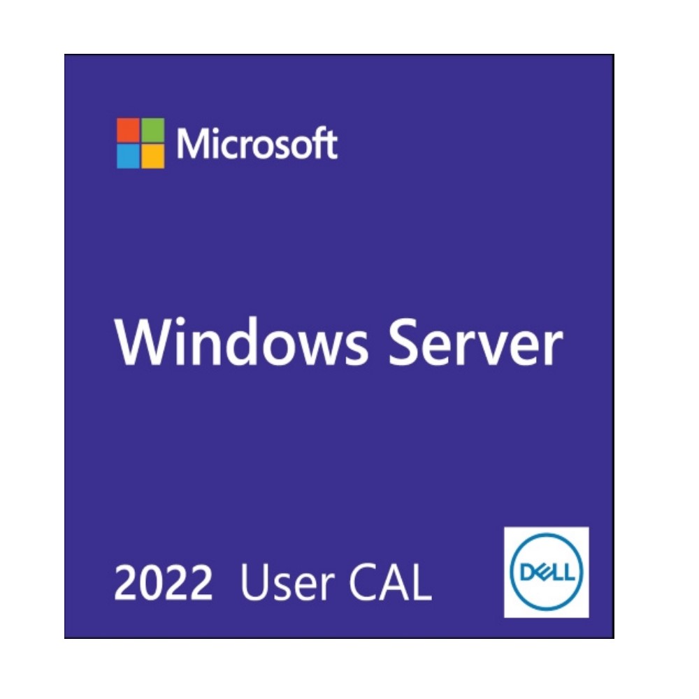 Dell Microsoft Windows Server 2022 User CAL, 5 Licencias  