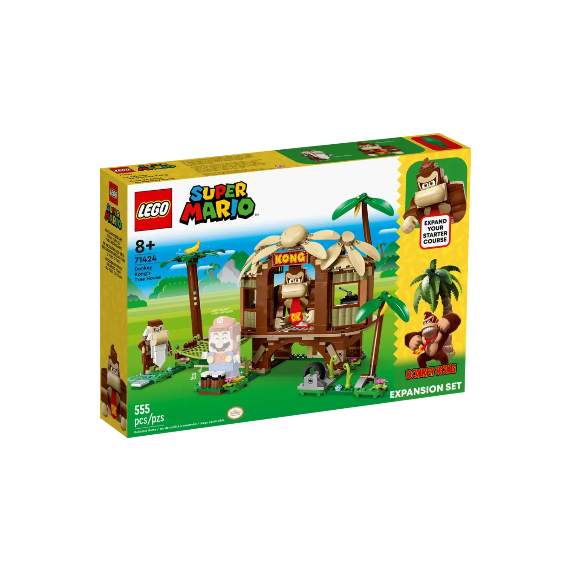 Lego 71424 Set de Expansion Casa del árbol de Donkey Kong