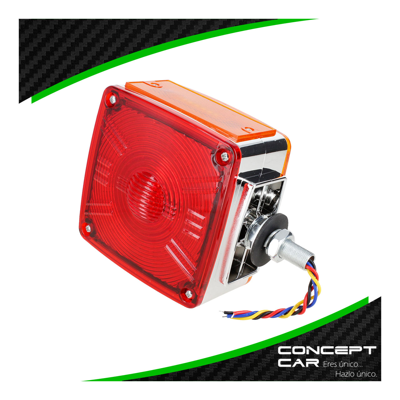Plafon Direccional 54 Led Bicolor Kenworth Rayado 12-24v