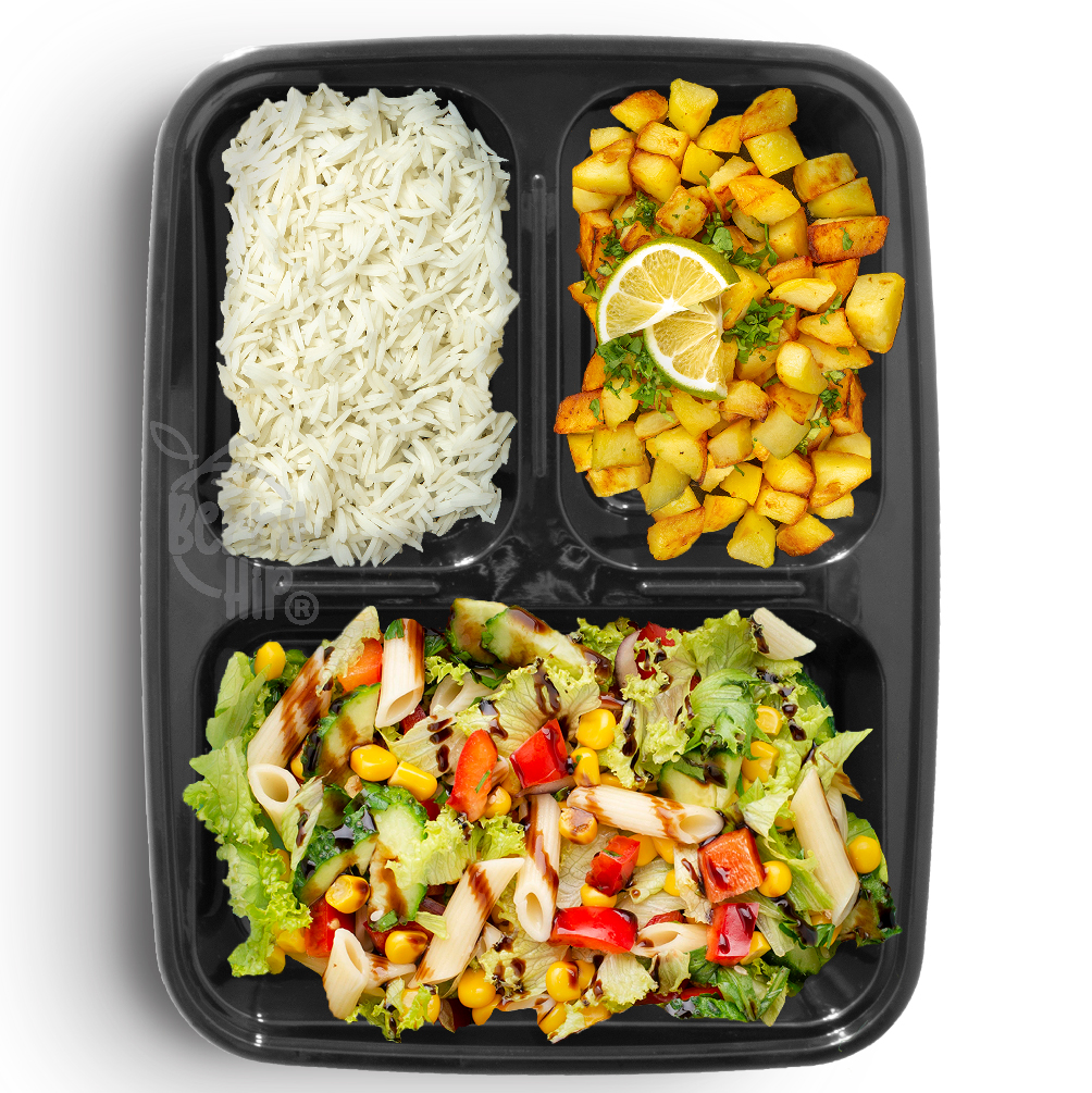 24 Contenedores Reutilizables para Alimentos, Tipo Bento Rectangular con Divisiones Berry Hip 946 ml (32 oz)