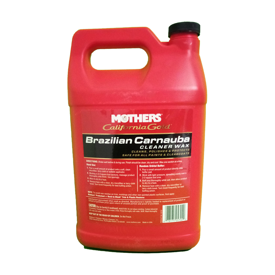 Cera Brazilian Carnauba Cleaner Galón California Gold