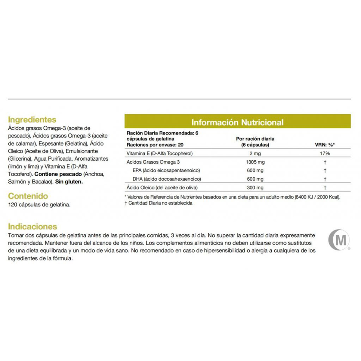 Forever Arctic Sea Super Omega 3 Forever Living Sellado