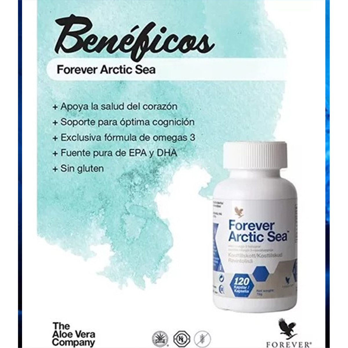 Forever Arctic Sea Super Omega 3 Forever Living Sellado