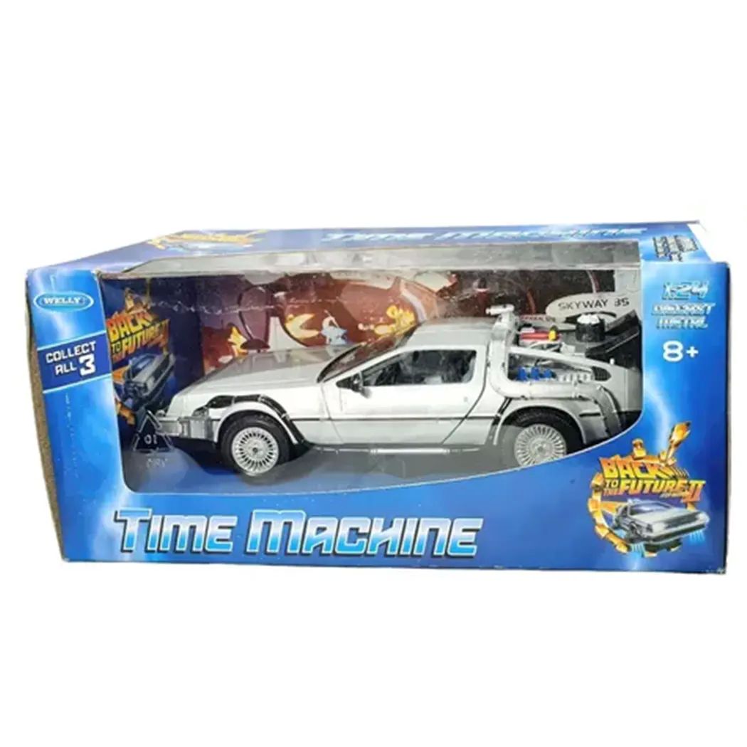 Welly 1/24 Delorean Volver A El Futuro II.