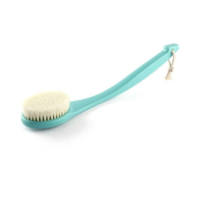 Cepillo Corporal Para Baño Mango Largo Verde Suave Fasola