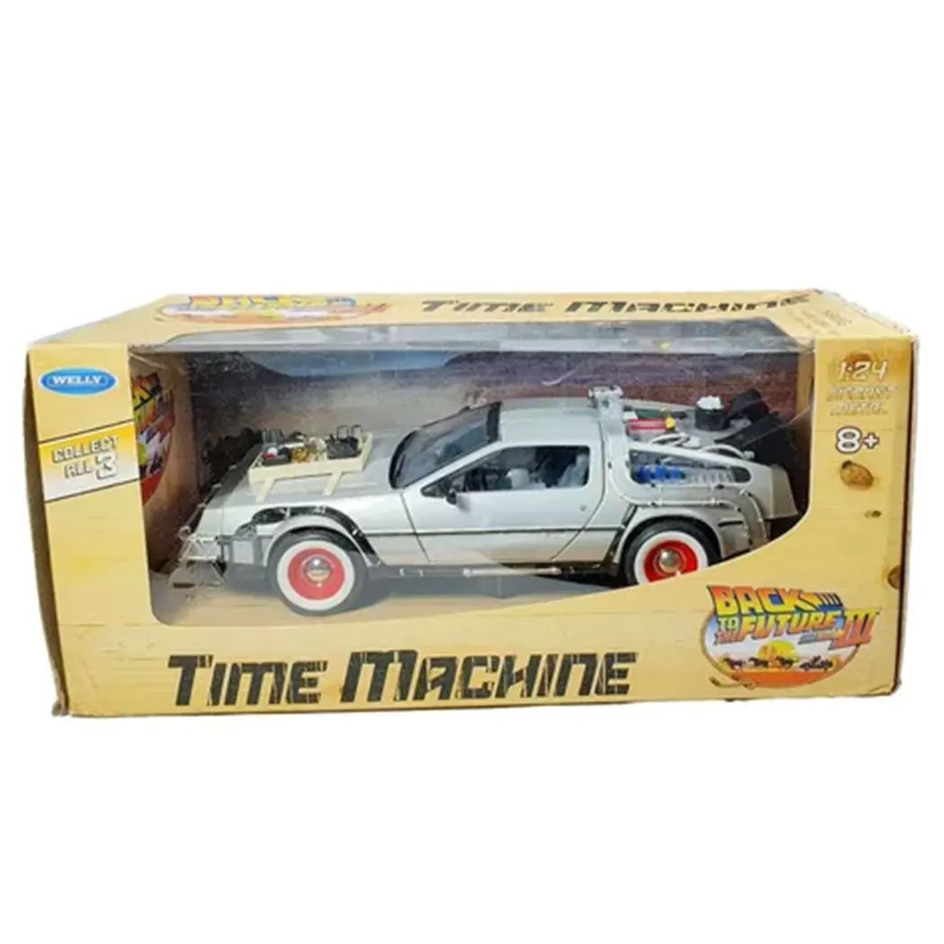 Welly 1/24 Delorean Volver A El Futuro III
