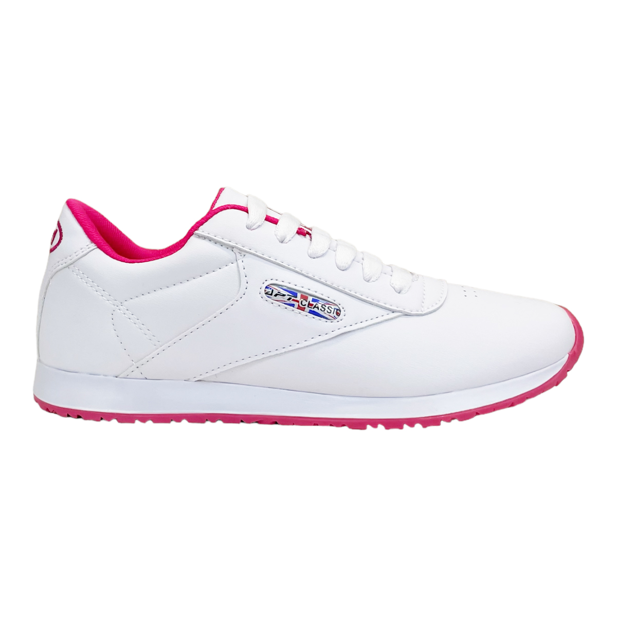 Tenis Blancos escolares Niño Niña APT Premium cómodos