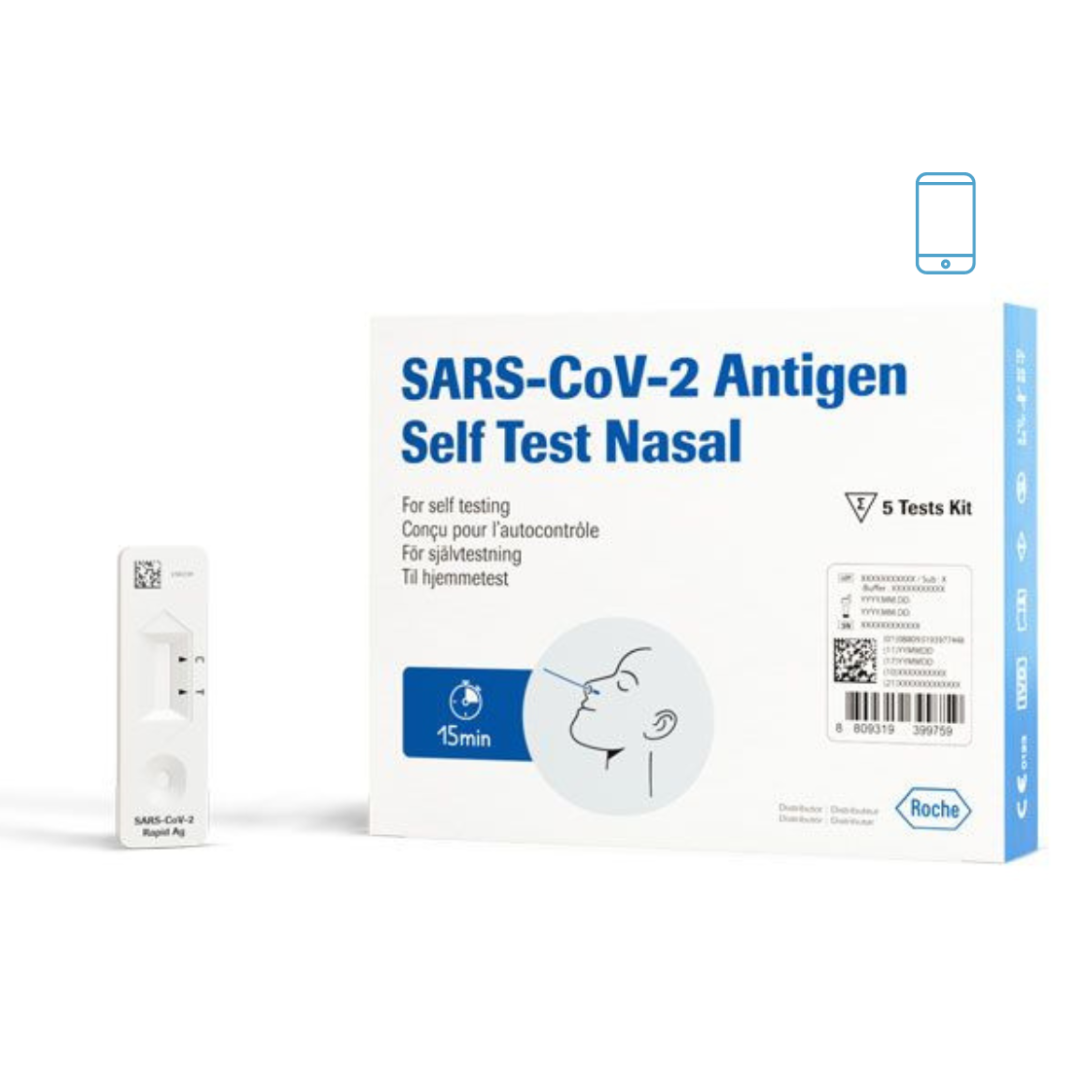 5 Pruebas Rápidas Para Covid Antígeno Autodiagnóstico Roche