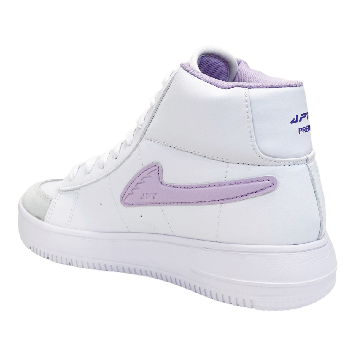 Tenis Escolares Botin Blancos Niña Juvenil Apt Premium 22 Al 26