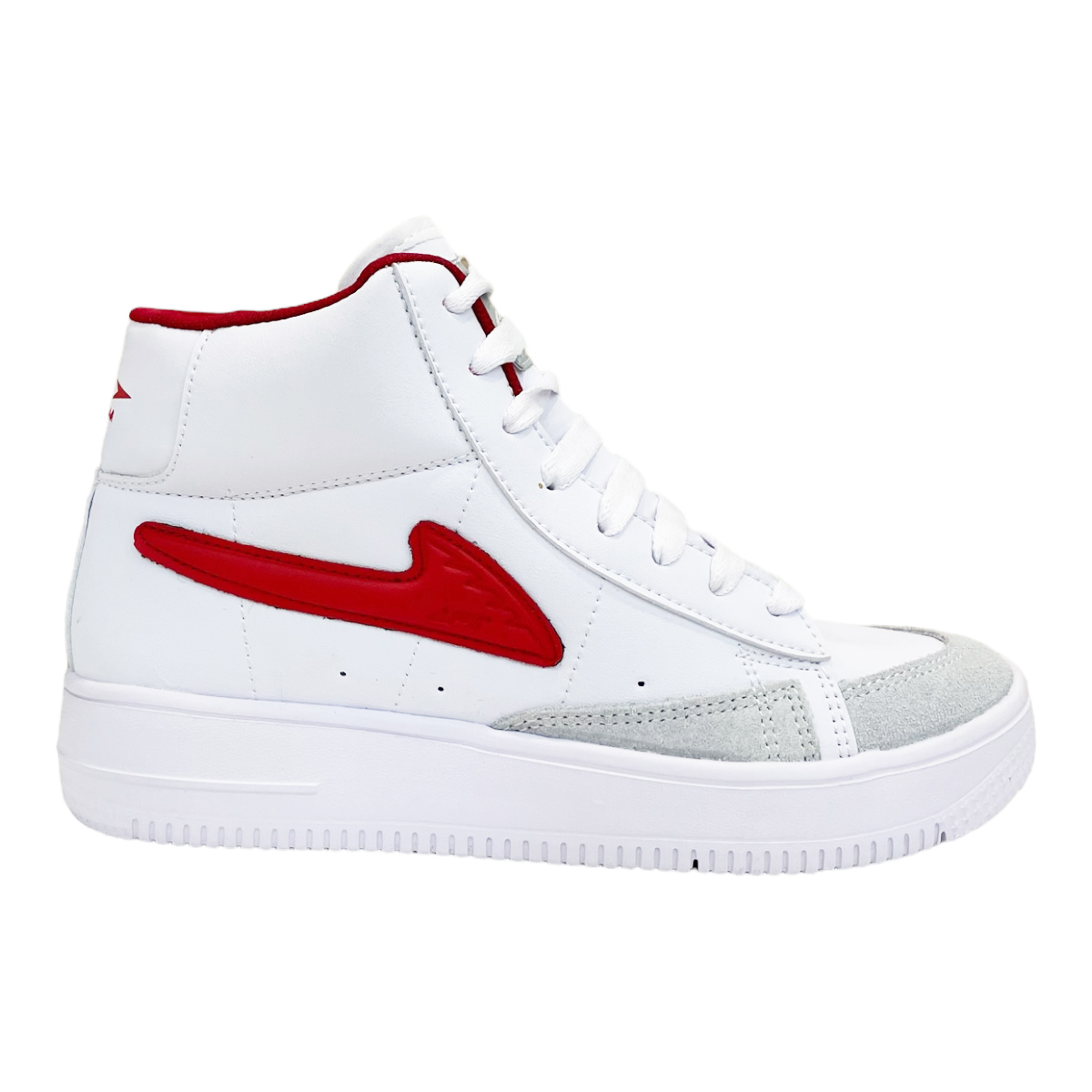 Tenis Escolares Botin Blancos Niña Juvenil Apt Premium 22 Al 26