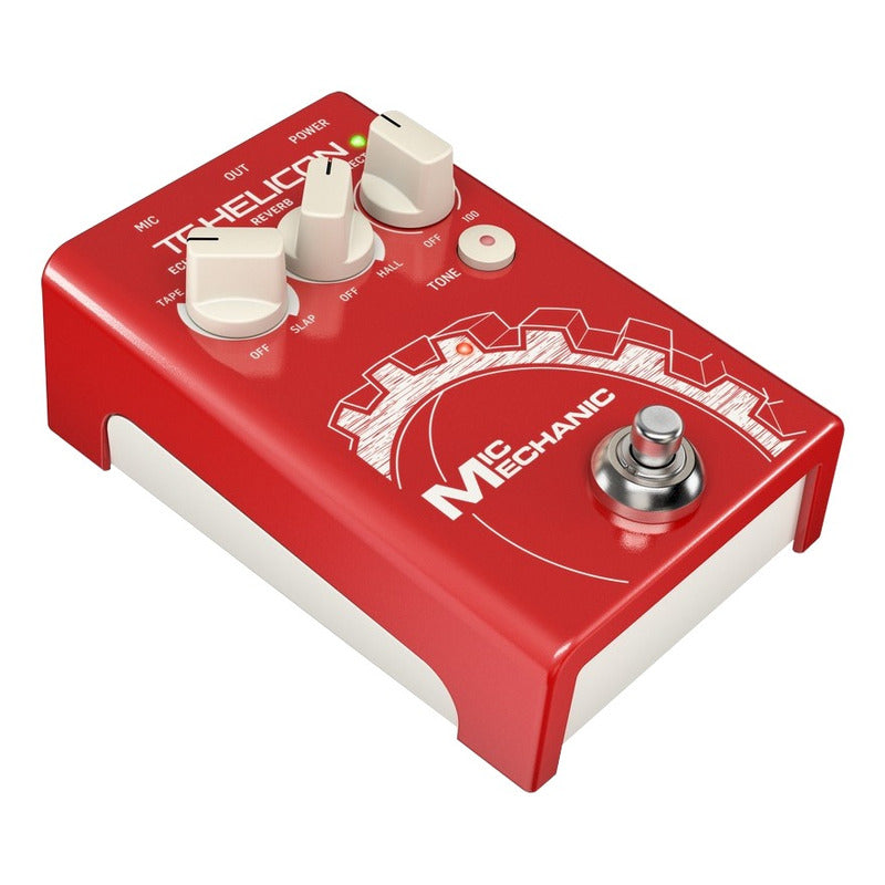  Pedal Procesador D/efectos P/guita Tc Helicon Mic Mechanic 2