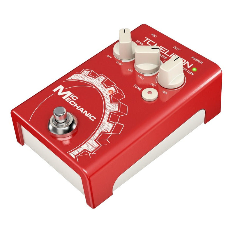  Pedal Procesador D/efectos P/guita Tc Helicon Mic Mechanic 2