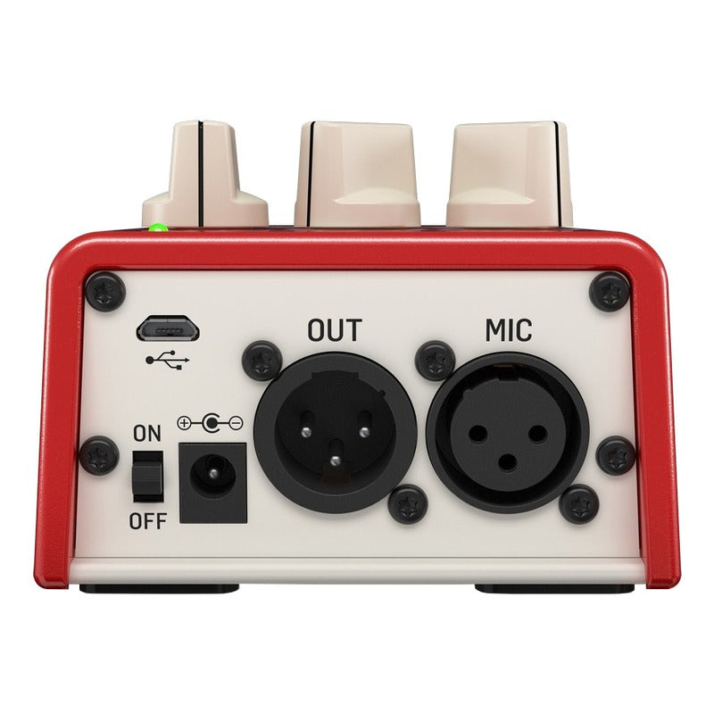  Pedal Procesador D/efectos P/guita Tc Helicon Mic Mechanic 2