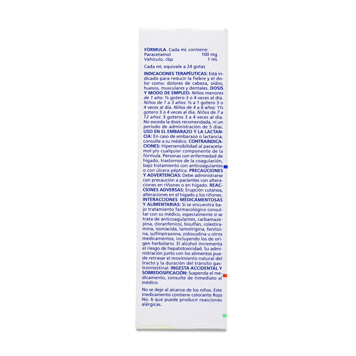 PARACETAMOL EN SOLUCION PEDIATRICO