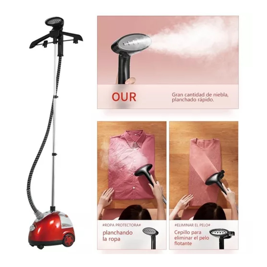 Plancha De Vapor Vertical , Vaporizador Ropa 2000w