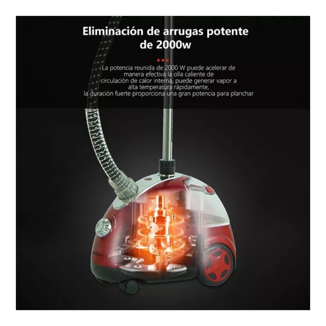 Plancha De Vapor Vertical , Vaporizador Ropa 2000w