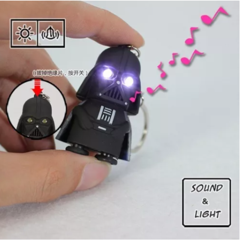 LLavero Star Wars Darth Vader Luz y Sonido