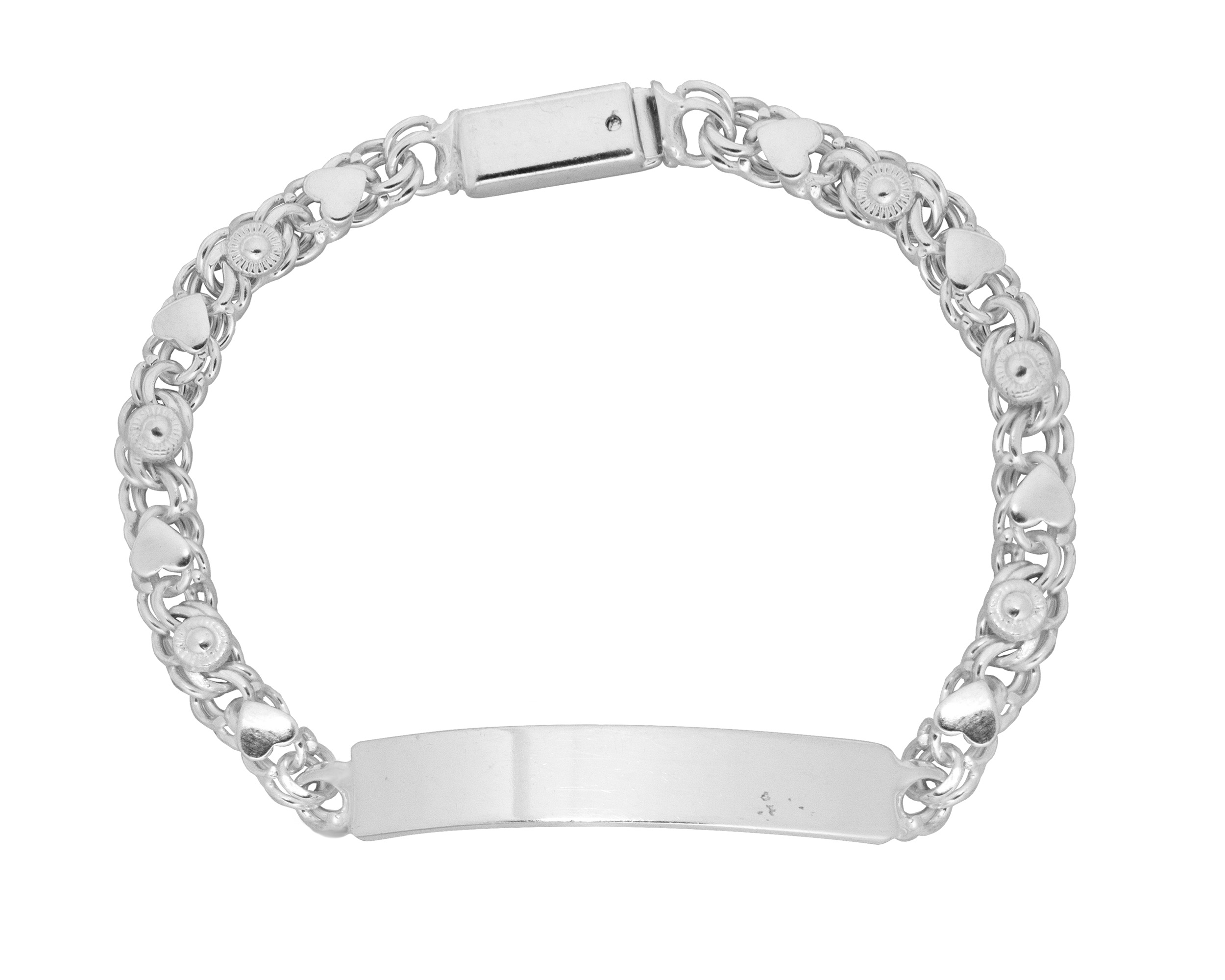 Pulsera Plata 925 Horoz Tejido Chino a Mano 18cm SP565 V7.