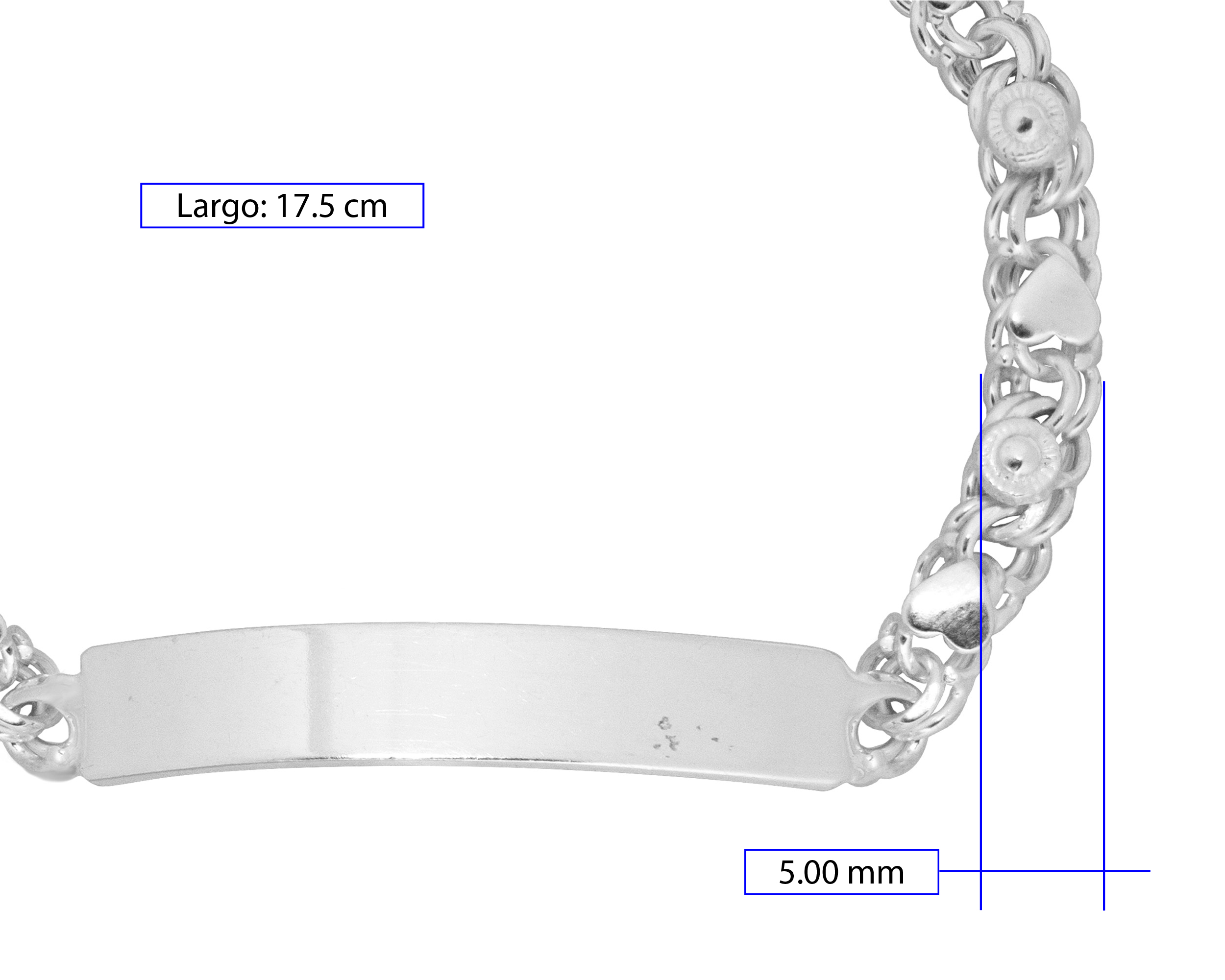 Pulsera Plata 925 Horoz Tejido Chino a Mano 18cm SP565 V7.