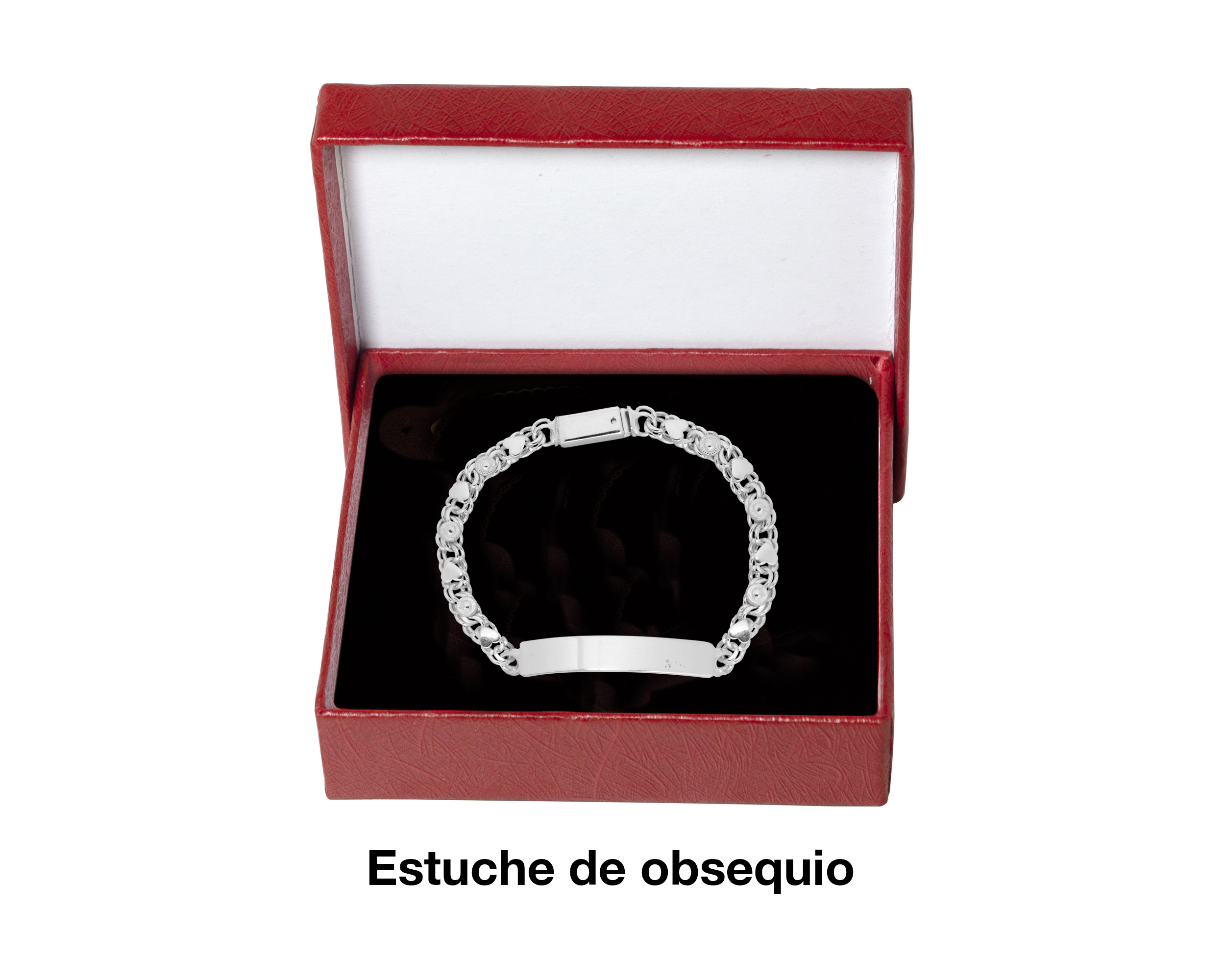 Pulsera Plata 925 Horoz Tejido Chino a Mano 18cm SP565 V7.