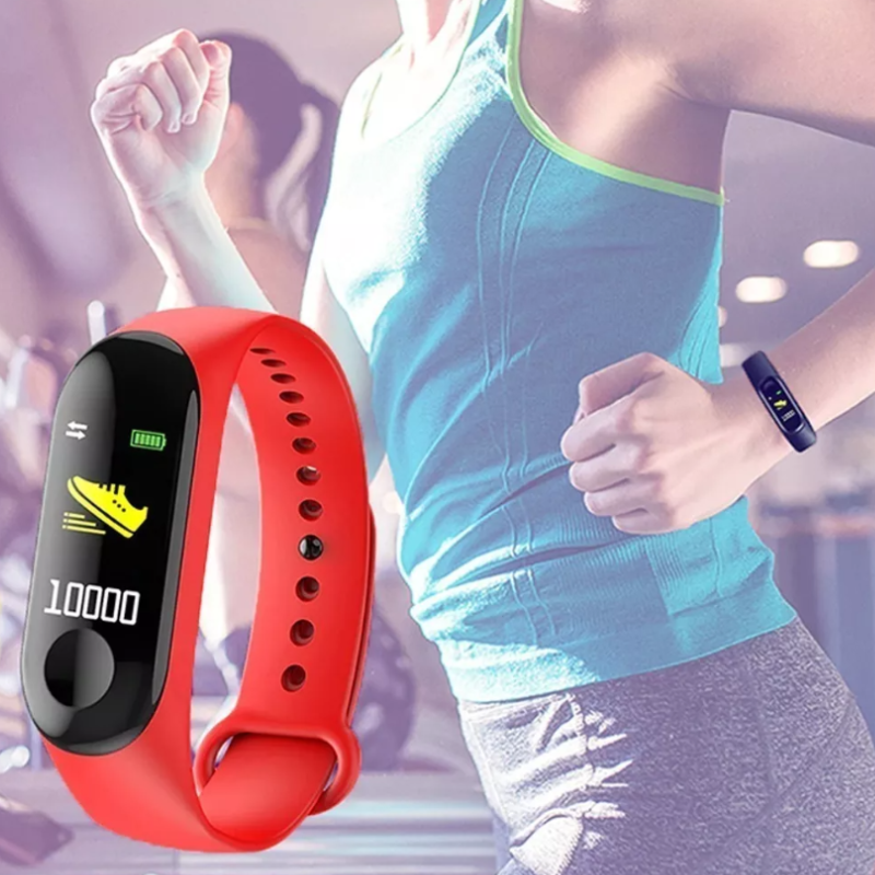 Smartwatch Smart band Reloj Inteligente M6 Deportivo Oximetro notificaciones en IOS y Android
