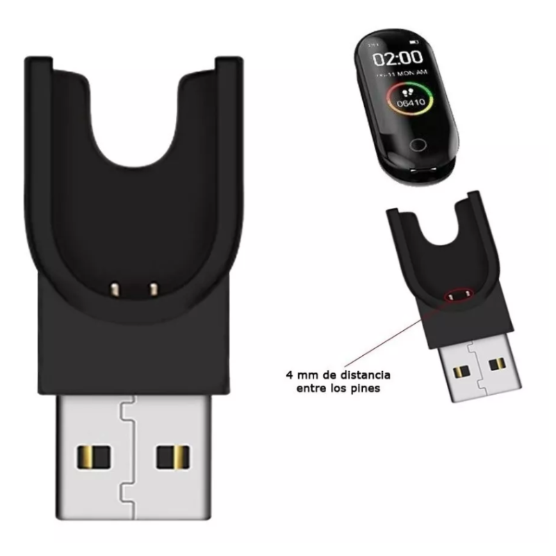 Smartwatch Smart band Reloj Inteligente M6 Deportivo Oximetro notificaciones en IOS y Android