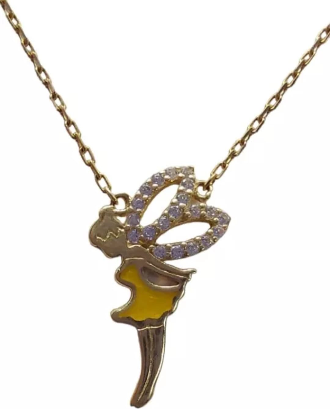 Gargantilla Campanita Oro 14 K. + Obsequio