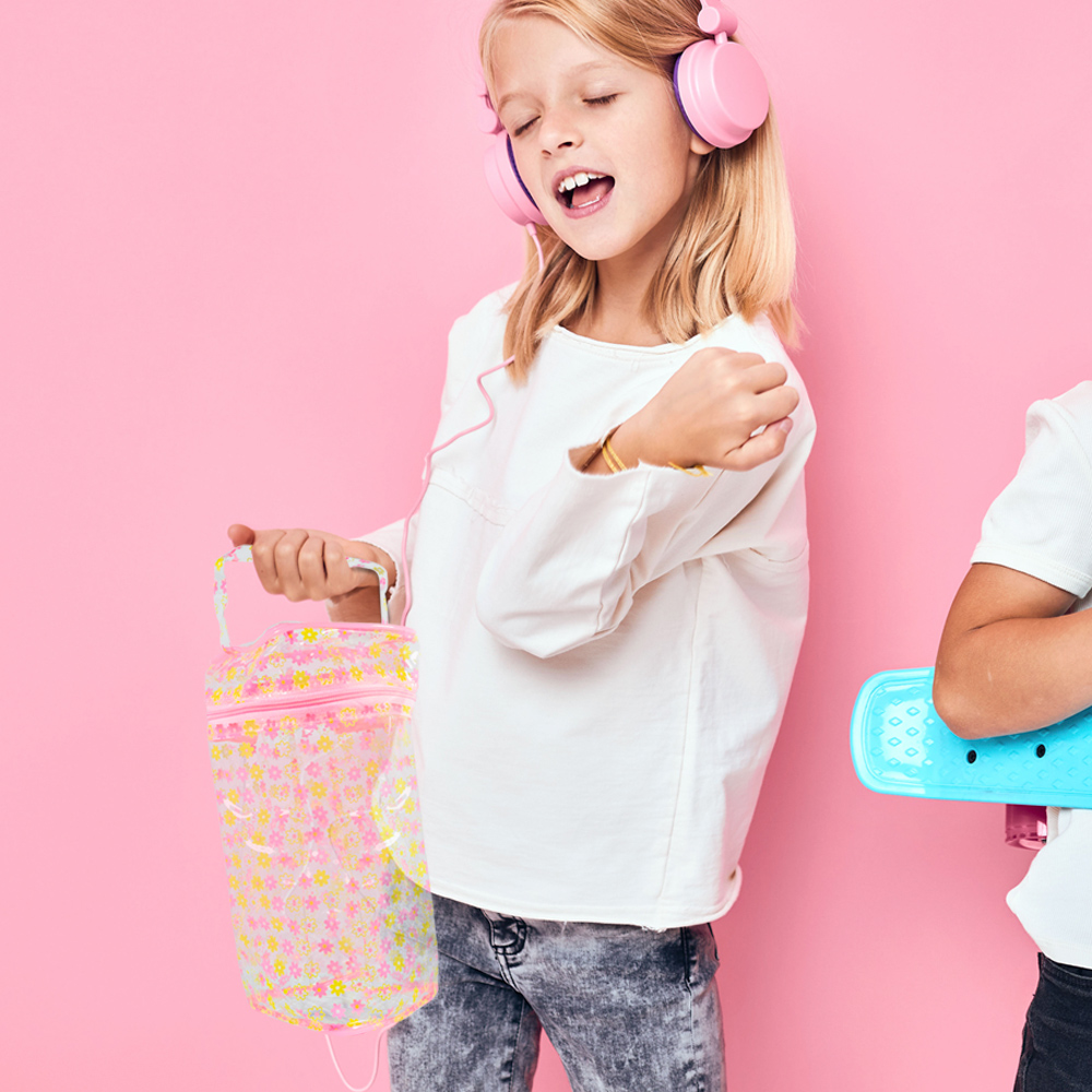 12 bolsas de regalo de plástico transparente con cierre, de PVC diferentes colores para regalos, bolsas de compras reutilizables para fiestas