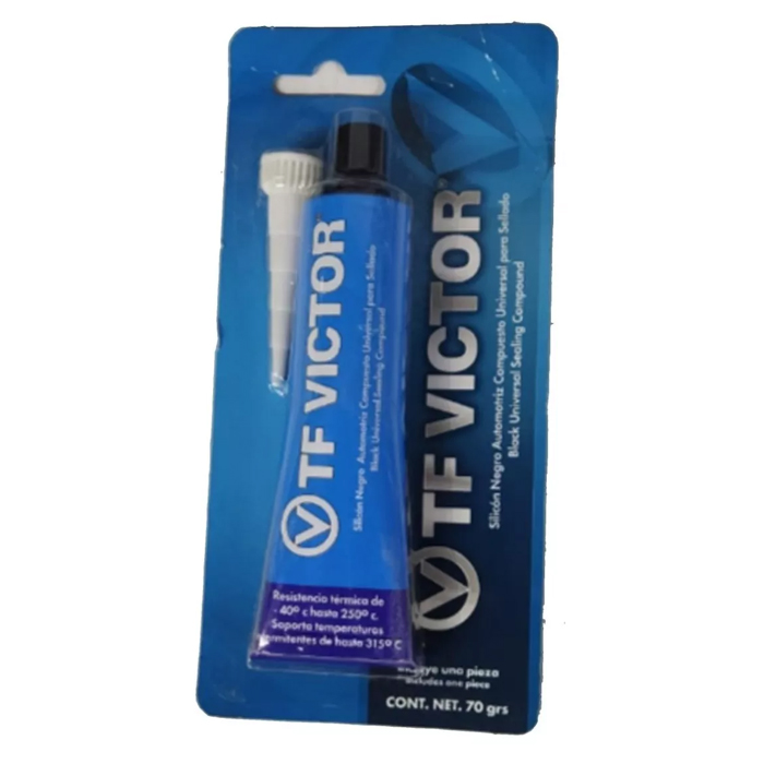 Silicon Negro Automotriz Marca Tf Victor
