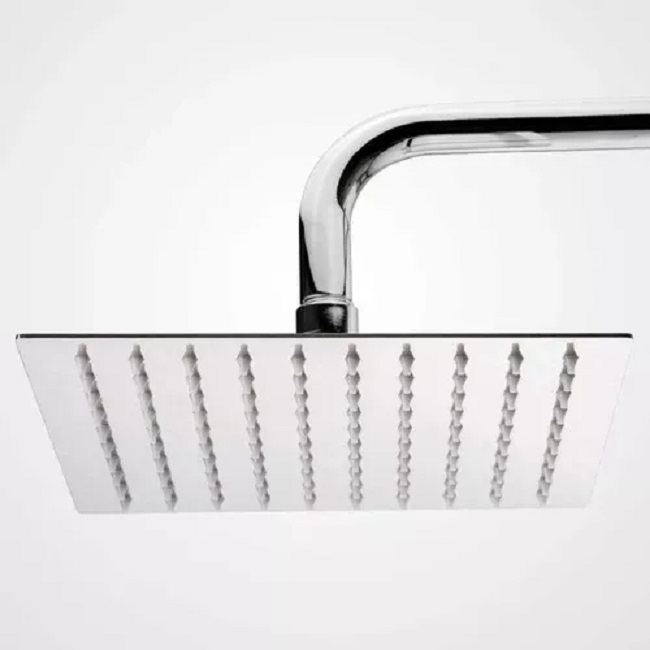 Regadera Cuadrada Tipo Lluvia 30cm Plateada S/brazo Vianti