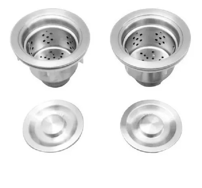 Kit Instalación Contracanasta Céspol Flexible Doble Tarja