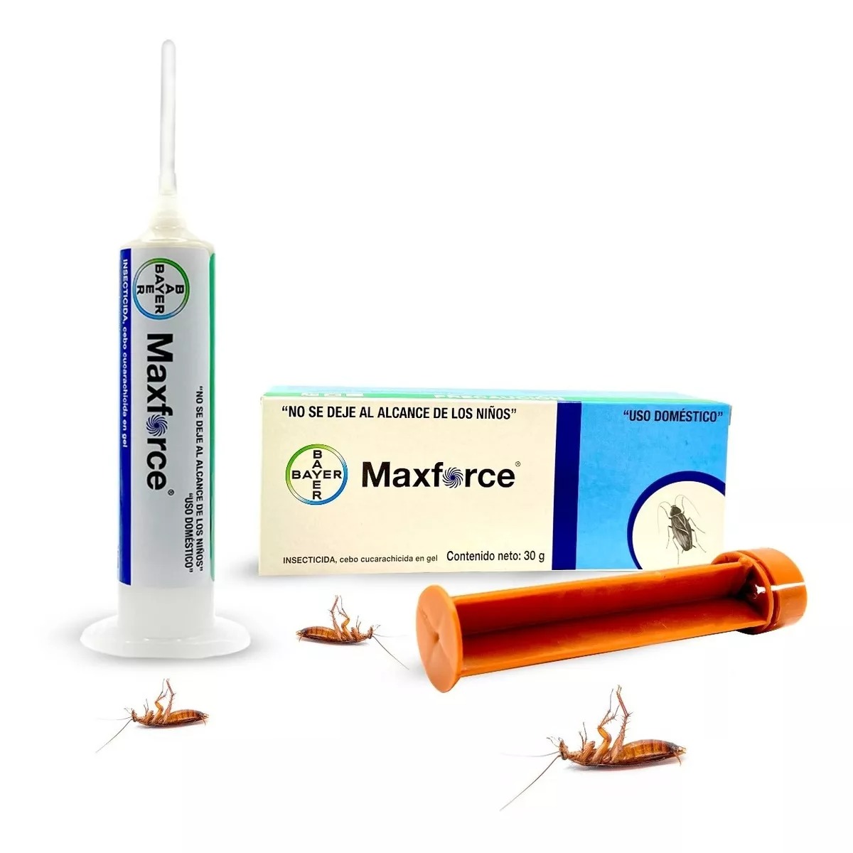 Max Force Gel Bayer 30 Gr Mata Cucarachas Maxforce