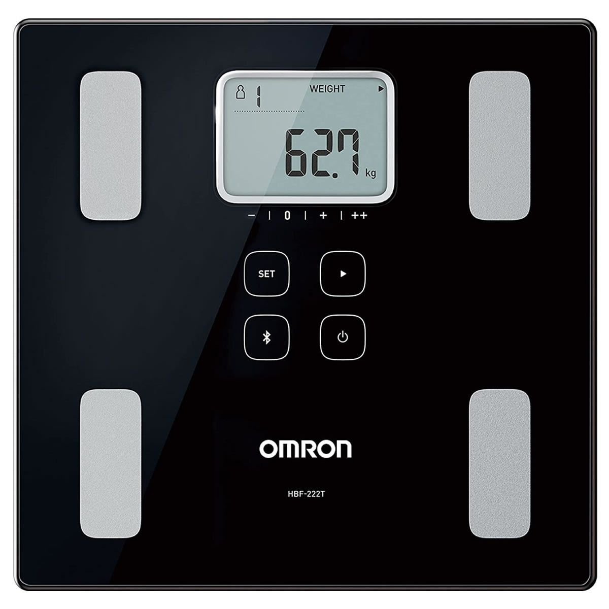 Báscula De Control Corporal Omron HBF-222T Bluetooth 150Kg