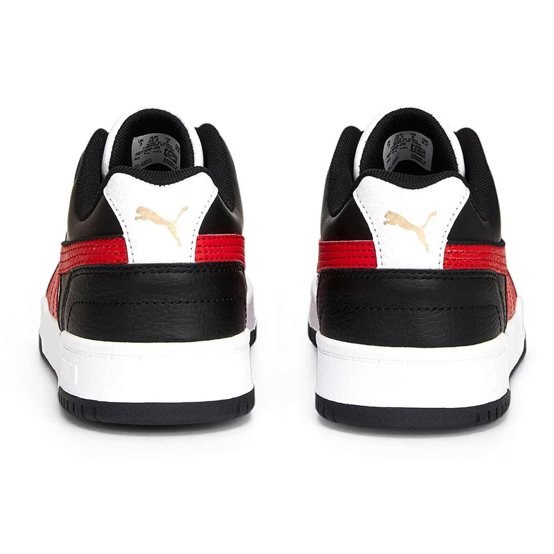 Tenis PUMA Rebound Joy Low Blanco Negro Rojo Hombre Casual Originales