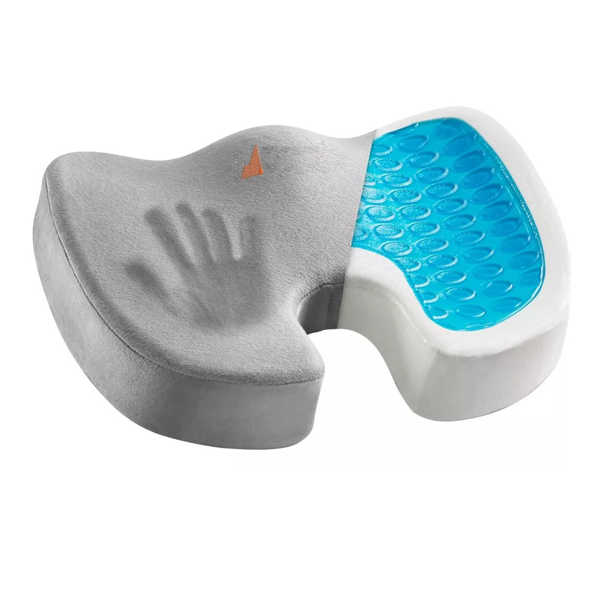 Cojín de Asiento con Gel y Almohada de Soporte Lumbar para Coche y Oficina  - Promart