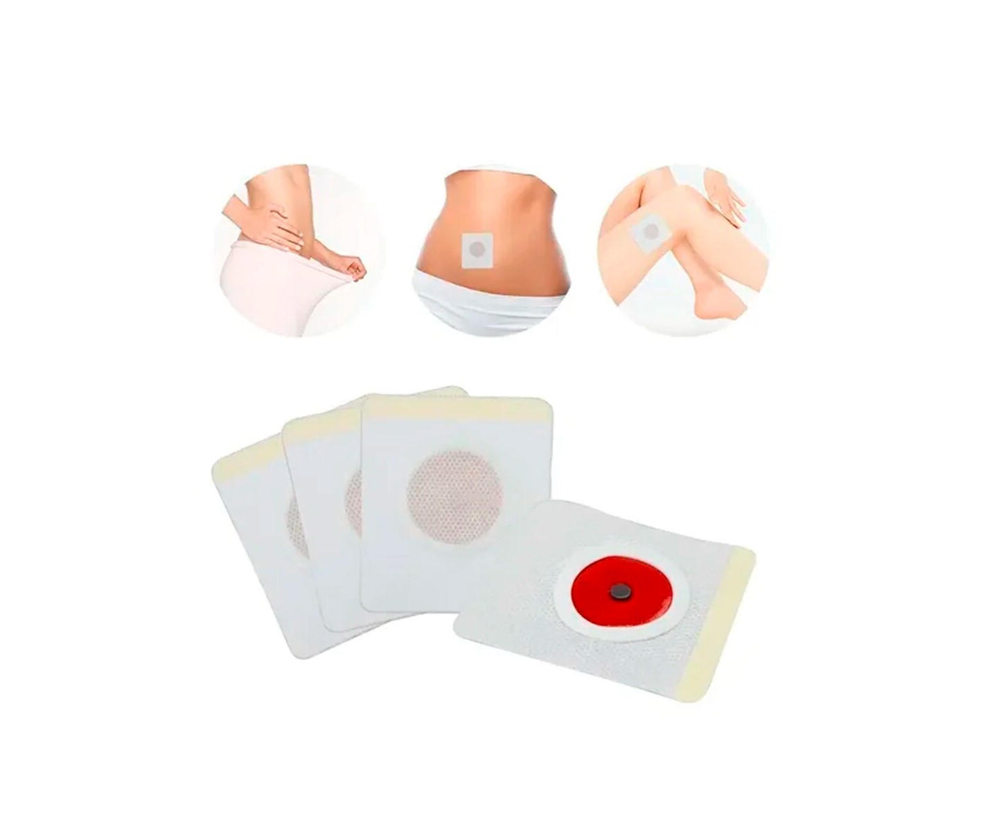 CAJA CON 10 Parches Adelgazantes Slim Patch Biomagneticos Sin Rebote Dieta