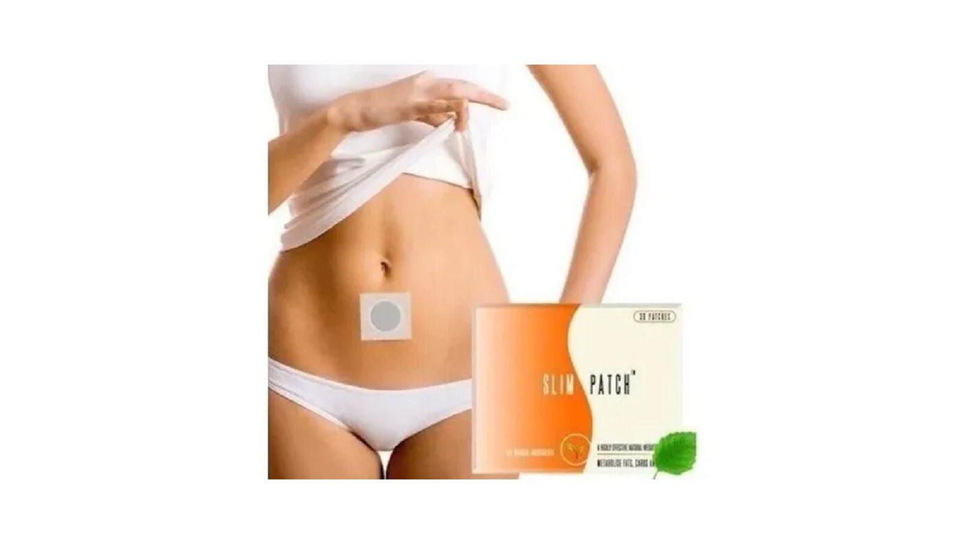 CAJA CON 10 Parches Adelgazantes Slim Patch Biomagneticos Sin Rebote Dieta