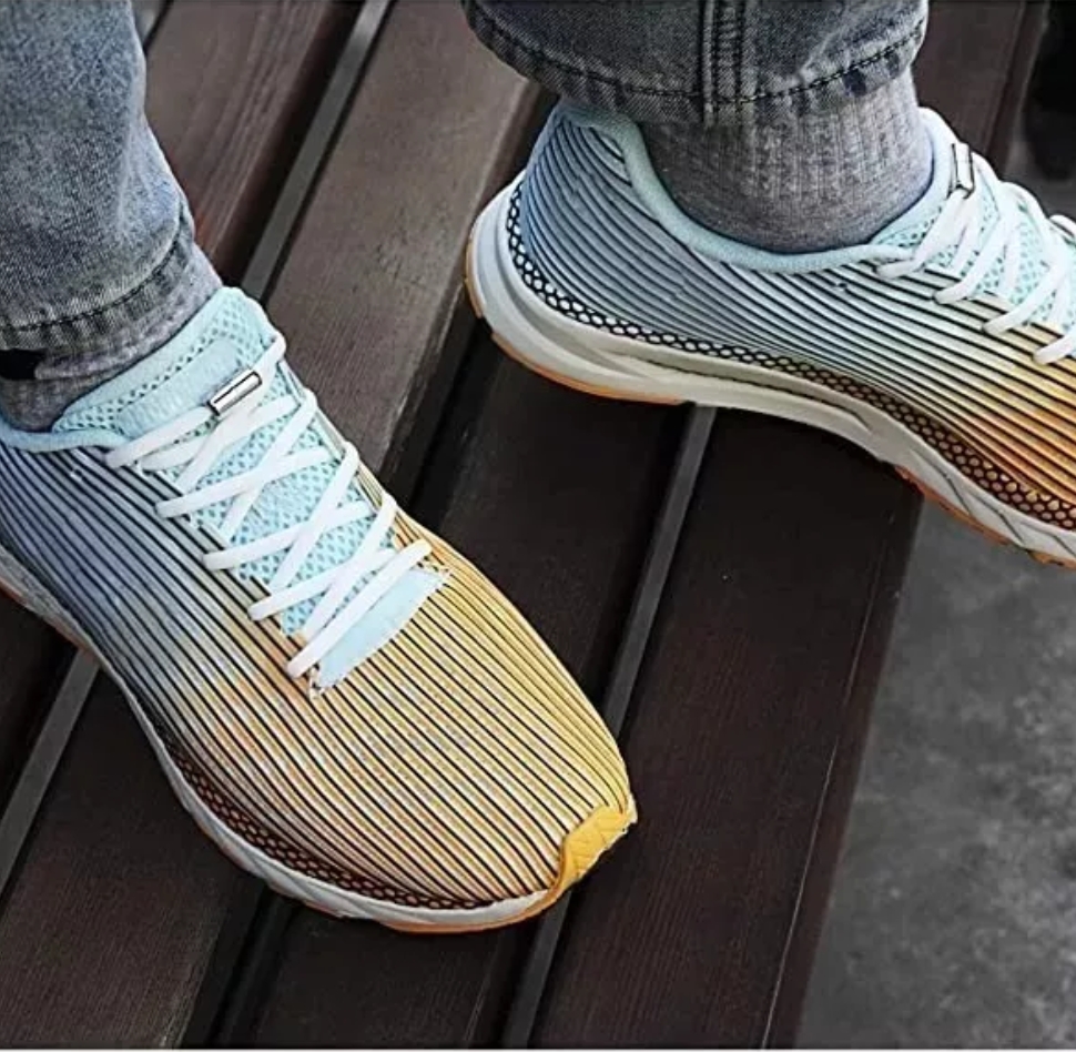 Agujetas Sin Nudo Elásticas Hebilla Metal 4 Pares