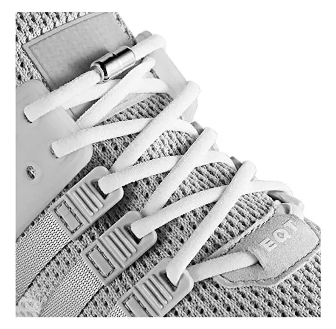 Agujetas Sin Nudo Elásticas Hebilla Metal 4 Pares